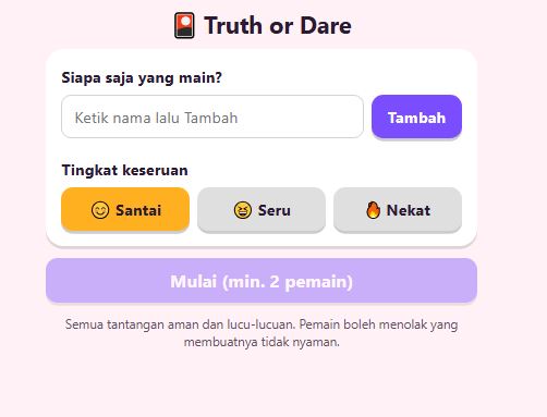 TUGAS Informatika: Game praktis